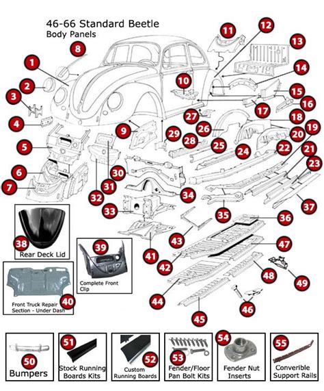 Beetle Parts Catalog