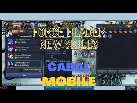 Beginner Walkthrough For Force Blader Cabal Online