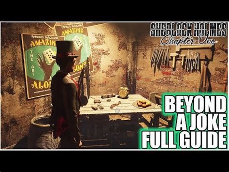 Beyond A Joke Sherlock Holmes Walkthrough