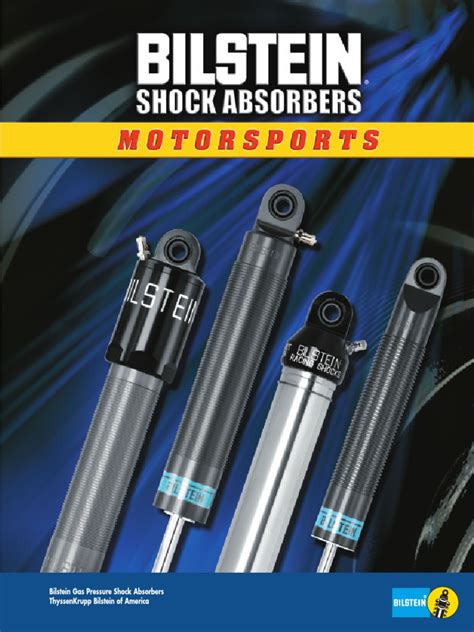 Bilstein Shock Catalog