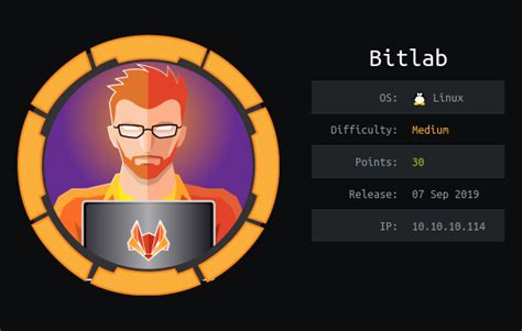 Bitlab Htb Walkthrough