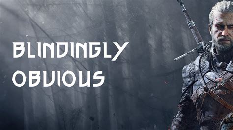 Blindingly Obvious Walkthrough