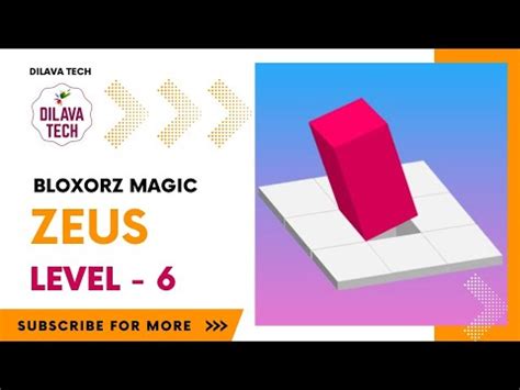 Bloxorz 06 Walkthrough