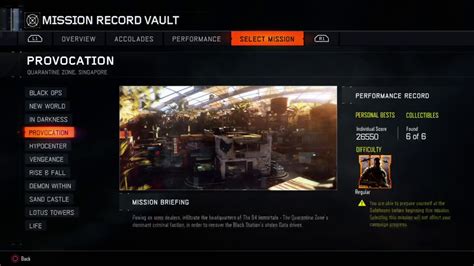 Bo3 Accolades Walkthrough