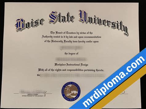 Boise State Degree Catalog