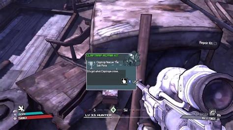 Borderlands Walkthrough Salt Flats Machine Gun