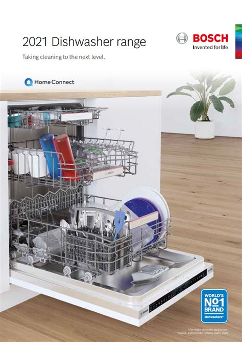 Bosch Dishwasher Catalogue