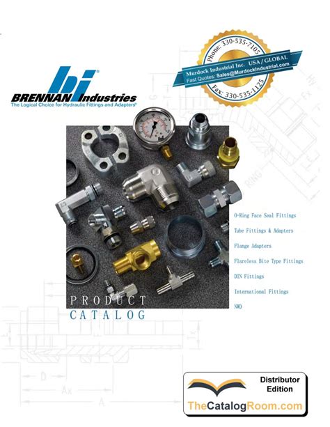 Brennan Hydraulic Fitting Catalog