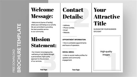 Brochure Google Templates