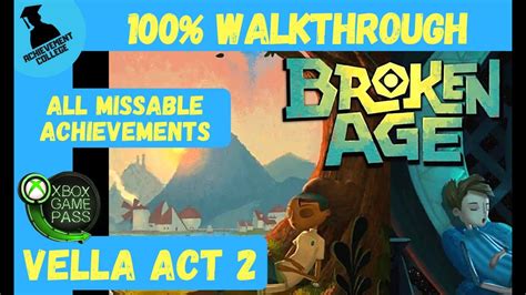 Broken Age Walkthrough Act 2 Vella