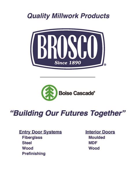 Brosco Price Catalog