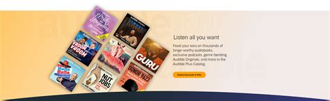 Browse Audible Plus Catalog