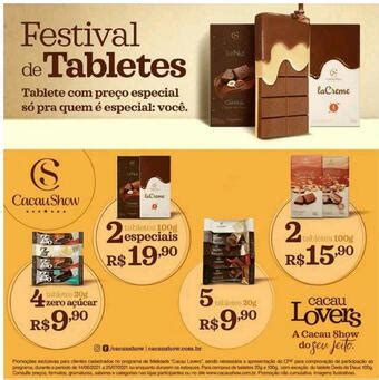 Cacau Show Catalogo