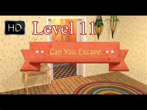 Can U Escape Level 11 Walkthrough