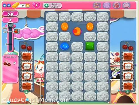 Candy Crush Saga Level 181 Walkthrough