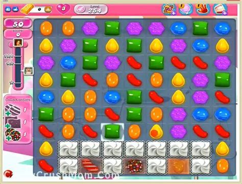 Candy Crush Saga Level 254 Walkthrough