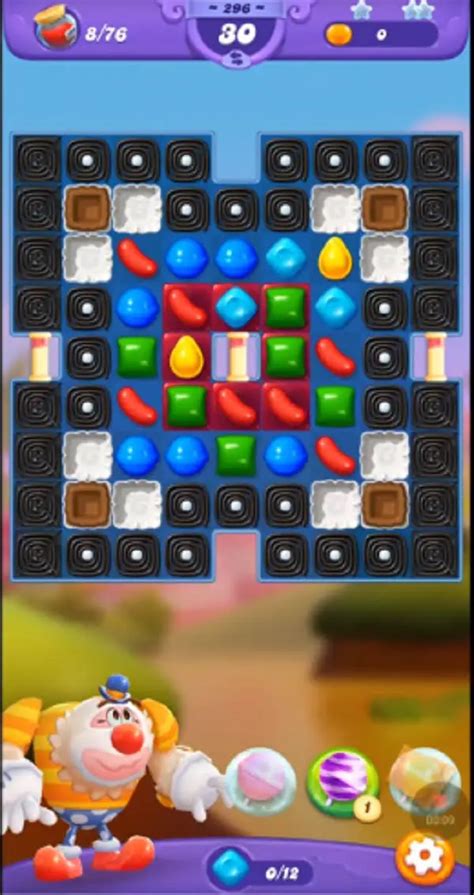 Candy Crush Saga Level 296 Walkthrough
