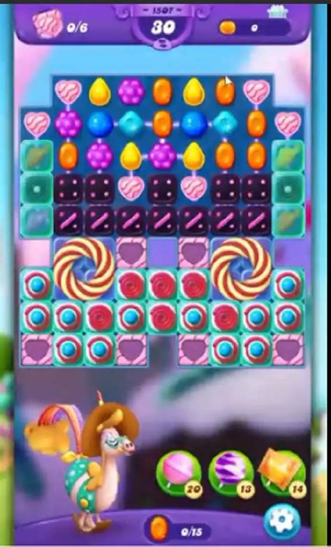 Candy Crush Saga Walkthrough Level 1507