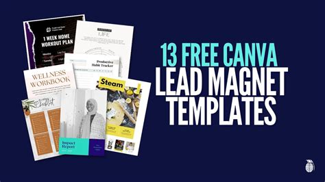 Canva Lead Magnet Templates