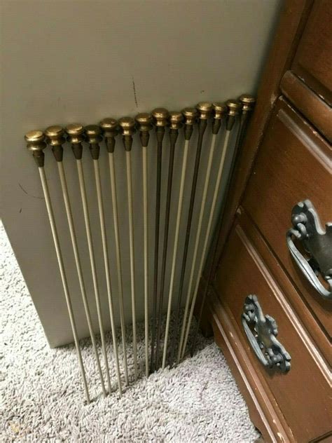 Card Catalog Drawer Rods