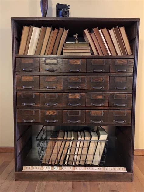 Card Catalog Shelf