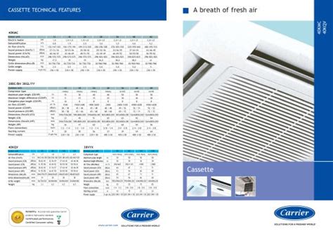 Carrier 2 Ton Split Ac Catalogue