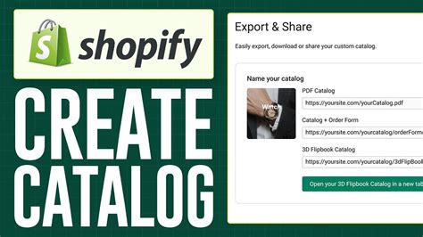 Catalog By Shopify