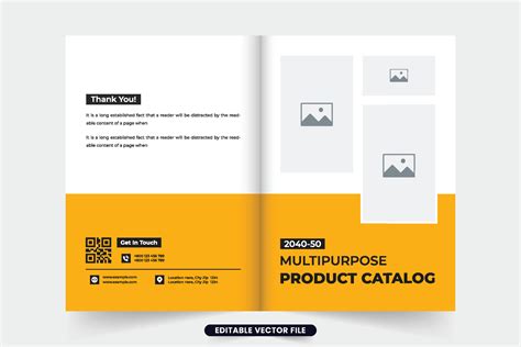 Catalog Cover Template