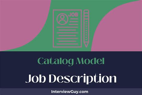 Catalog Model Jobs