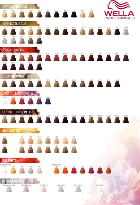 Catalog Wella Color Touch