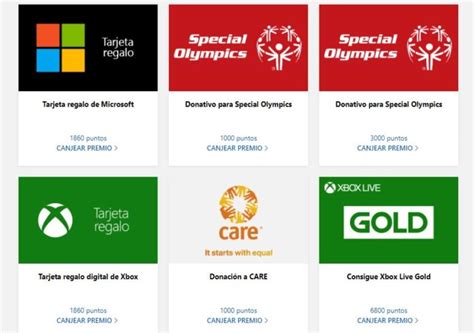 Catalogo De Canje De Microsoft