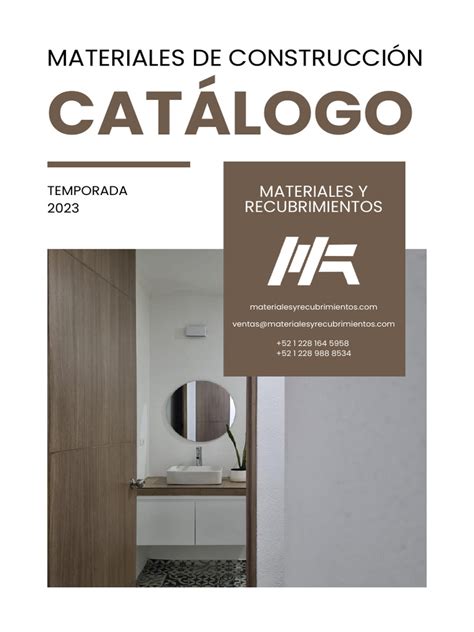 Catalogo De Construccion