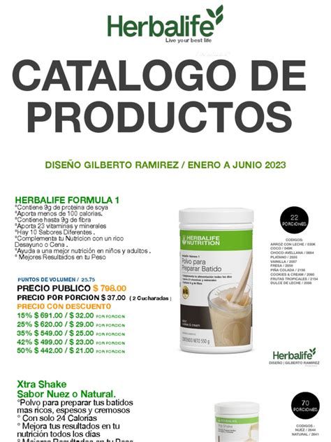 Catalogo Virtual Herbalife