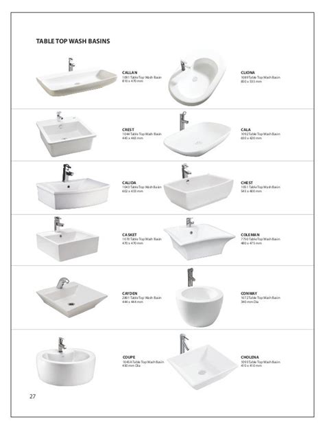 Cera Sanitary Catalogue