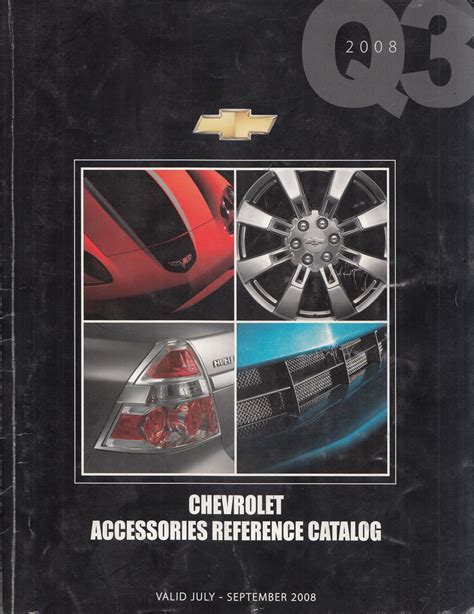 Chevy Accessories Catalog
