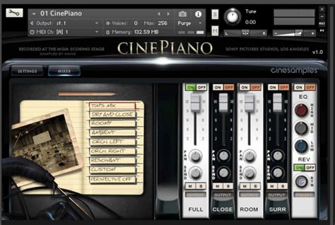 Cine Piano Walkthrough