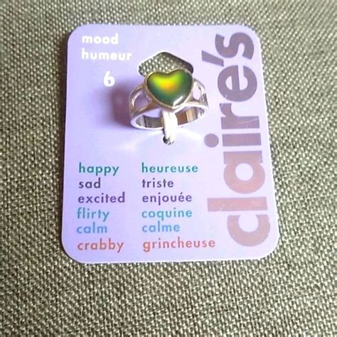 Claire S Mood Ring Chart