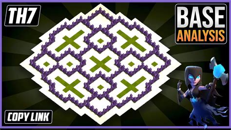 Clash Of Clans Th7 Base Design Walkthrough