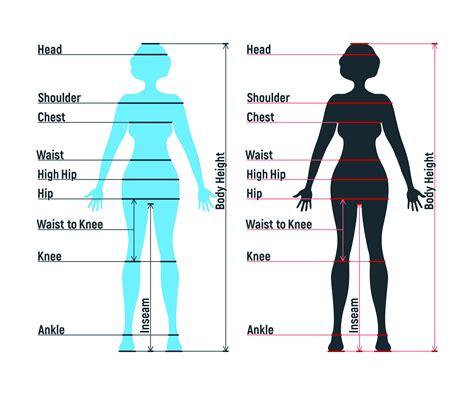 Clothing Measurement Chart