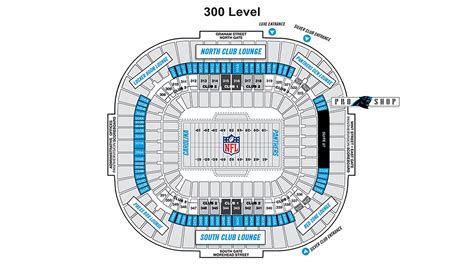 Club Level Panthers Stadium Seating Chart