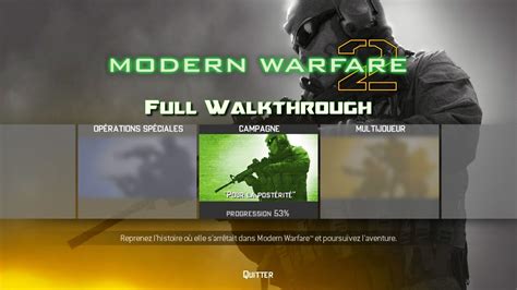 Cod Mw2 Full Walkthrough