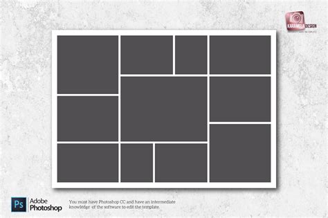 Collage Landscape Template