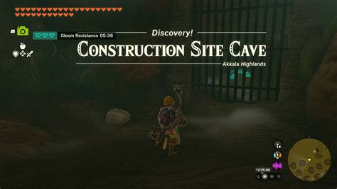 Construction Site Cave Walkthrough