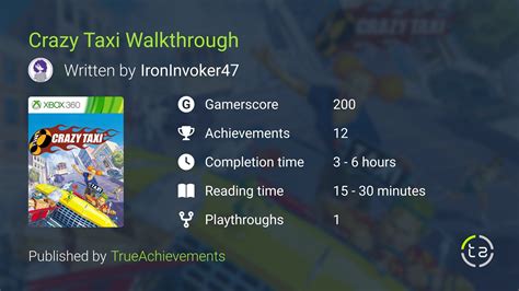 Crazy Taxi Walkthrough