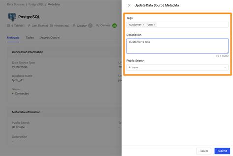 Creating A Data Catalog