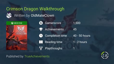 Crimson Dragon Walkthrough