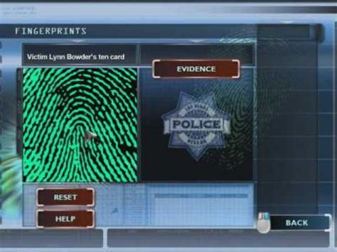 Csi Deadly Intent Wii Walkthrough Case 1