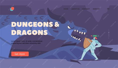 D D Landing Page Template