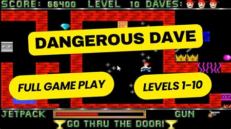 Dangerous Dave Walkthrough