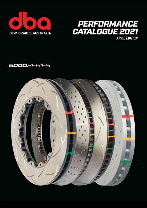 Dba Disc Rotor Catalogue